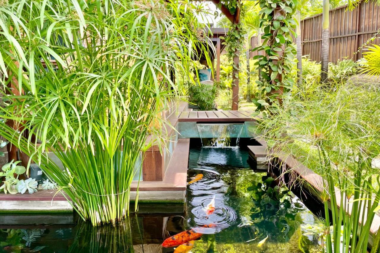 Villa Manuiti, Balinese Luxury Home - Private Swim Spa, Ocean View - Ofyr Bbq - Koi Pond Punaauia  Esterno foto