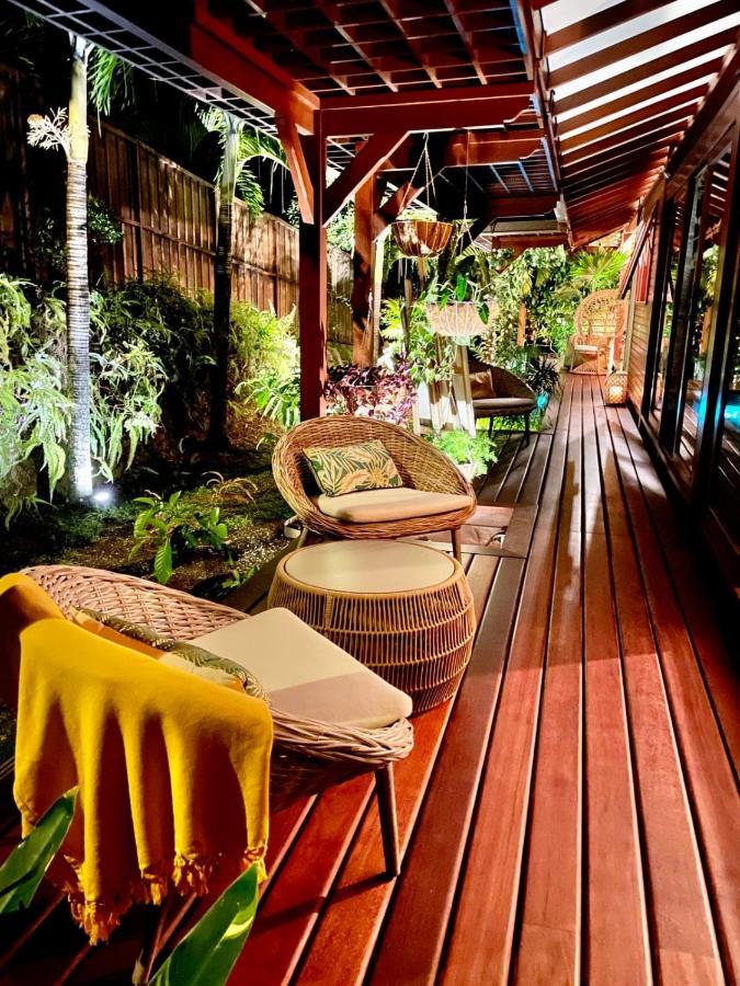 Villa Manuiti, Balinese Luxury Home - Private Swim Spa, Ocean View - Ofyr Bbq - Koi Pond Punaauia  Esterno foto